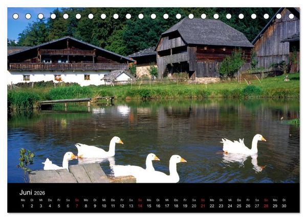 Produktbild: Bayerischer Wald (Tischkalender 2026 DIN A5 quer), CALVENDO Monatskalender