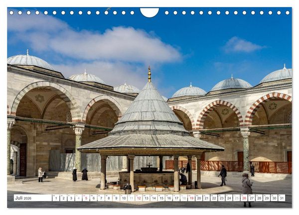 Produktbild: Istanbul - Faszination Moschee (Wandkalender 2026 DIN A4 quer), CALVENDO Monatskalender