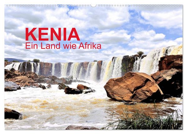 Produktbild: Kenia - Ein Land wie Afrika (Wandkalender 2026 DIN A2 quer), CALVENDO Monatskalender