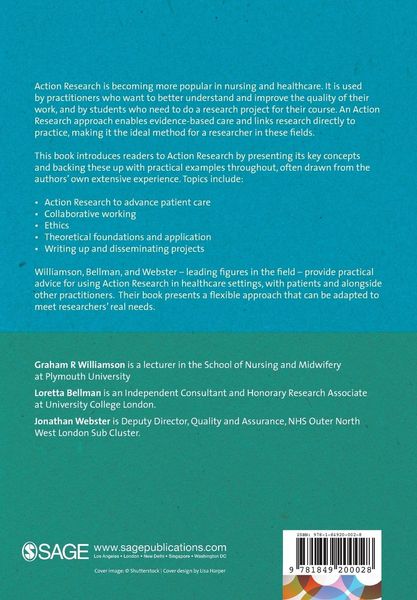 Produktbild: Action Research in Nursing and Healthcare