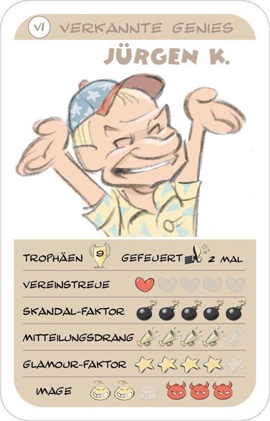 Produktbild: H&auml;rringers Spottschau Liga Legenden. Das Fu&szlig;ball-Quartett.