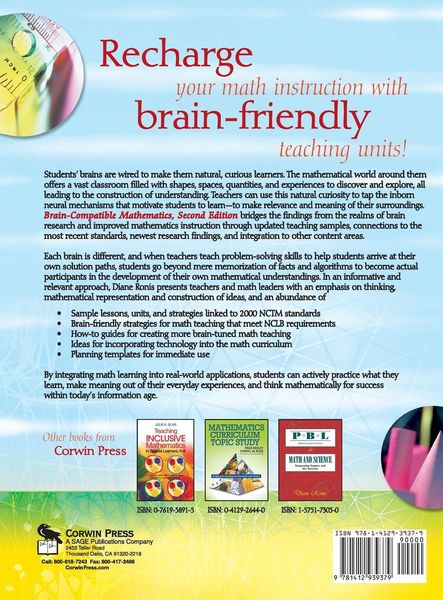 Produktbild: Brain-Compatible Mathematics