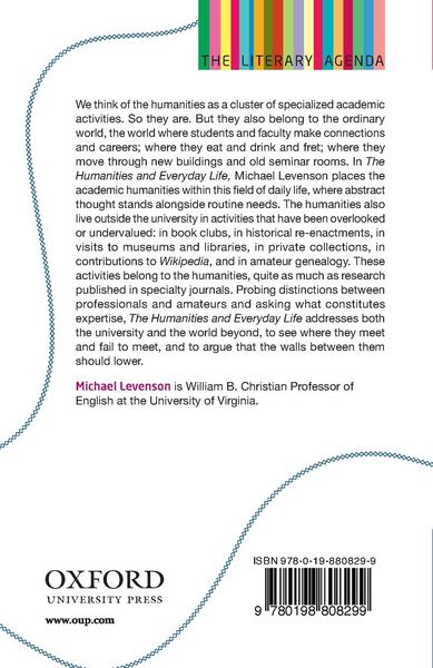 Produktbild: The Humanities and Everyday Life
