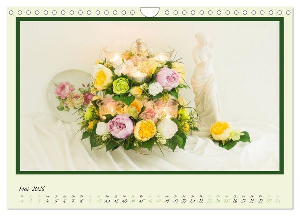 Produktbild: Blumen-Passion (Wandkalender 2026 DIN A4 quer), CALVENDO Monatskalender