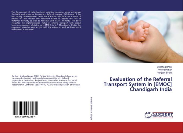 Produktbild: Evaluation of the Referral Transport System in [EMOC] Chandigarh India
