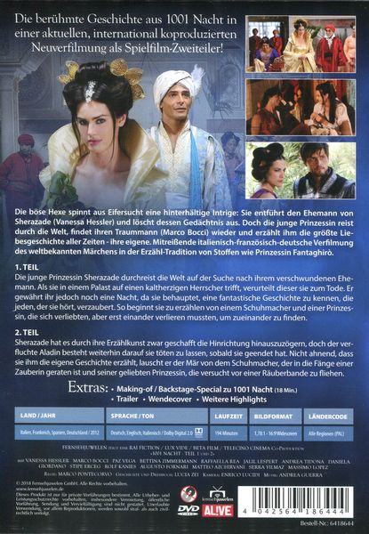 Produktbild: 1001 Nacht - Der komplette Zweiteiler aus Tausendundeiner Nacht