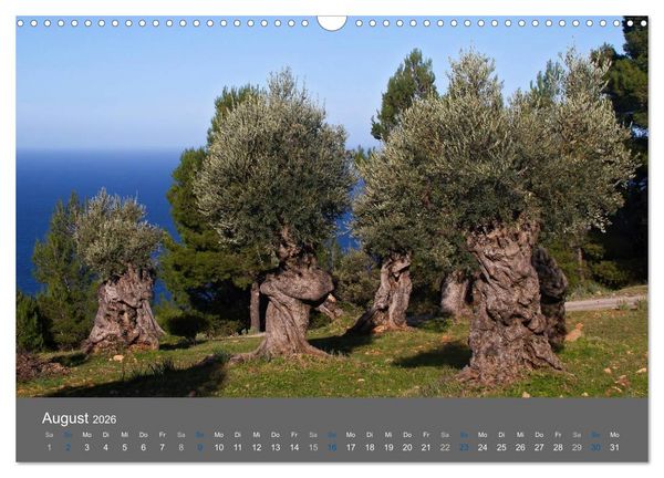 Produktbild: Mallorca - Jenseits vom Massentourismus (Wandkalender 2026 DIN A3 quer), CALVENDO Monatskalender