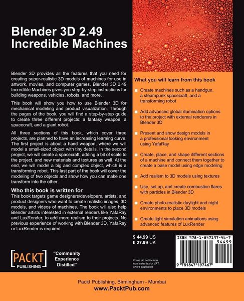 Produktbild: Blender 3D 2.49 Incredible Machines