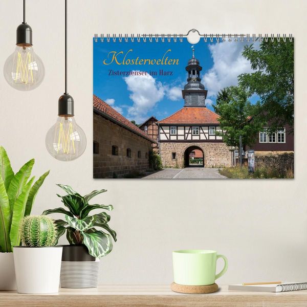 Produktbild: Klosterwelten - Zisterzienser im Harz (Wandkalender 2027 DIN A4 quer), CALVENDO Monatskalender