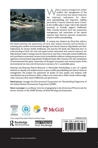 Produktbild: Assessing and Restoring Natural Resources In Post-Conflict Peacebuilding