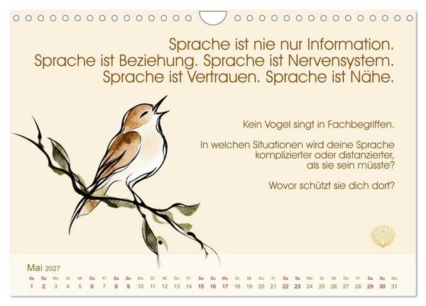 Produktbild: Arbeit ist Beziehung (Wandkalender 2027 DIN A4 quer), CALVENDO Monatskalender