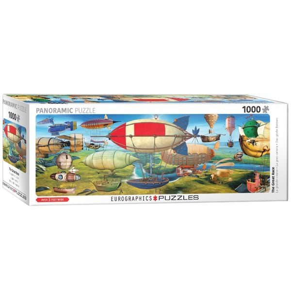 Panoramic Puzzle 1000 Teile - The Great Race