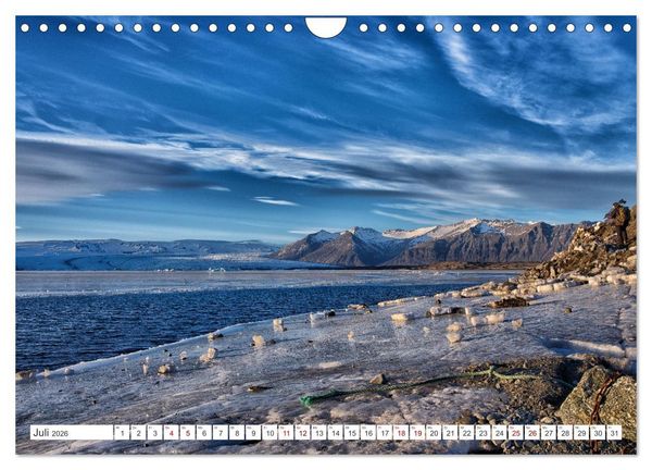 Produktbild: Island - faszinierende Landschaften im S&uuml;den (Wandkalender 2026 DIN A4 quer), CALVENDO Monatskalender