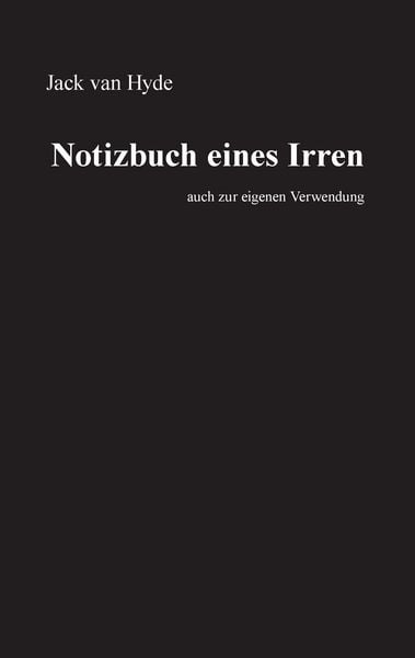 Produktbild: Notizbuch eines Irren