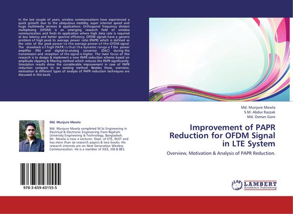 Produktbild: Improvement of PAPR Reduction for OFDM Signal in LTE System