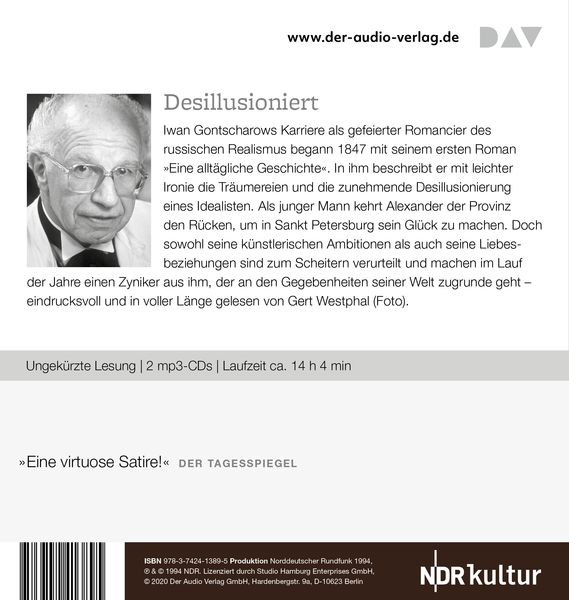Produktbild: Eine allt&auml;gliche Geschichte
