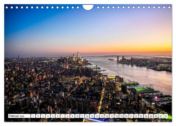 Produktbild: Wundervolles New York (Wandkalender 2026 DIN A4 quer), CALVENDO Monatskalender
