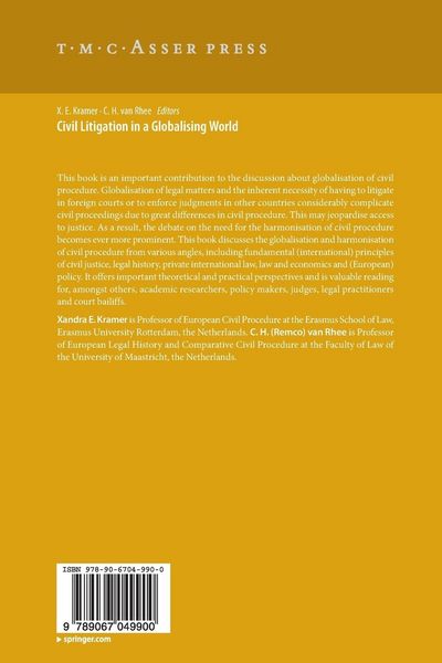 Produktbild: Civil Litigation in a Globalising World
