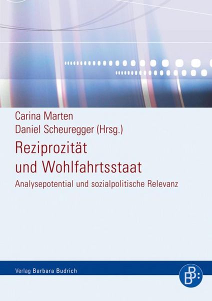 Produktbild: Reziprozit&auml;t und Wohlfahrtsstaat