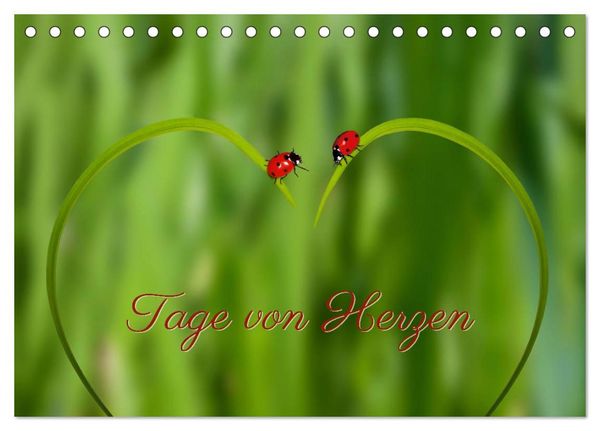Produktbild: Tage von Herzen (Tischkalender 2026 DIN A5 quer), CALVENDO Monatskalender