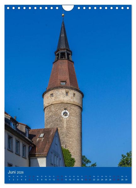 Produktbild: Kitzingen im Hochformat (Wandkalender 2026 DIN A4 hoch), CALVENDO Monatskalender