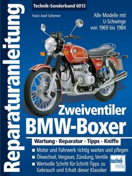 BMW-Boxer Zweiventiler mit U-Schwinge 1969-1985