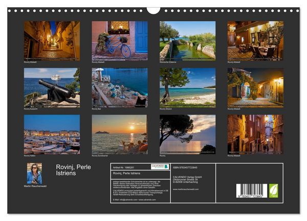 Produktbild: Rovinj, Perle Istriens (Wandkalender 2026 DIN A3 quer), CALVENDO Monatskalender