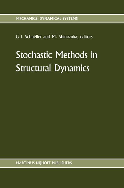 Produktbild: Stochastic Methods in Structural Dynamics