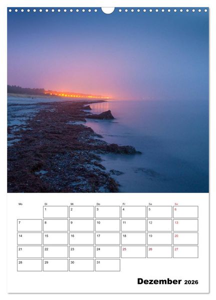 Produktbild: Insel R&uuml;gen - Wilde Sch&ouml;nheit an der Ostsee (Wandkalender 2026 DIN A3 hoch), CALVENDO Monatskalender