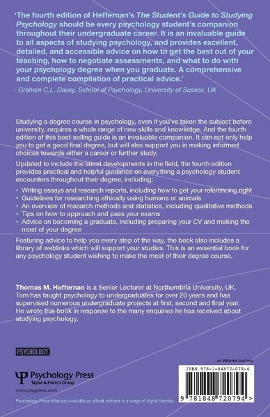 Produktbild: The Student's Guide to Studying Psychology