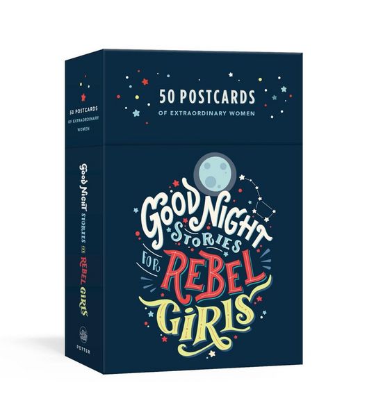 Produktbild: Good Night Stories for Rebel Girls: 50 Postcards of Women Creators, Leaders, Pioneers, Champions, and Warriors