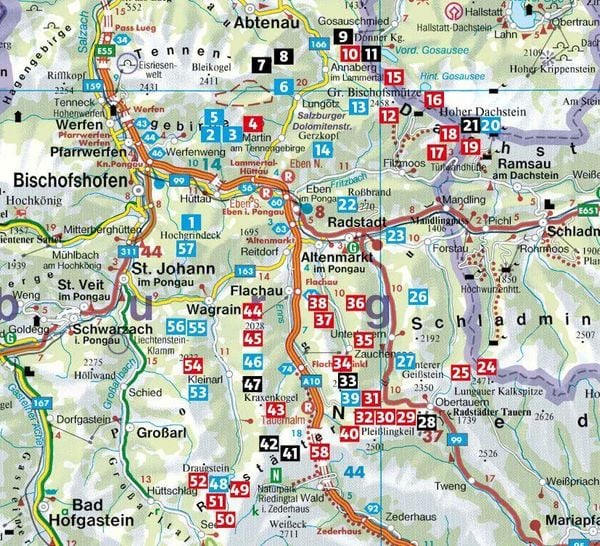 Produktbild: ROTHER Wanderf&uuml;hrer Dachstein-Tauern West: Von H&uuml;ttau bis Obertauern. 58 Touren im Pongau