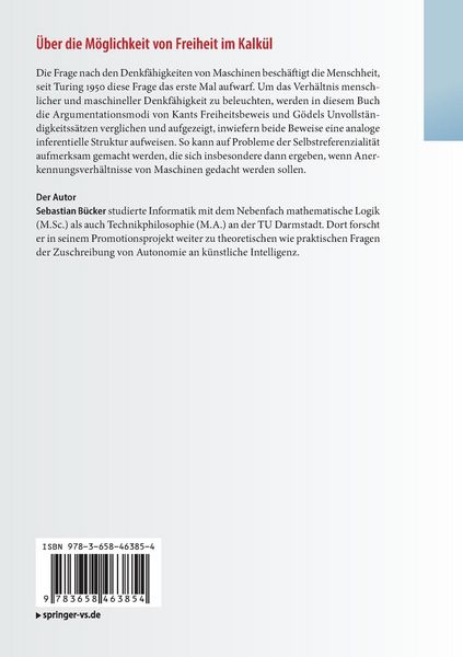 Produktbild: &Uuml;ber die M&ouml;glichkeit von Freiheit im Kalk&uuml;l