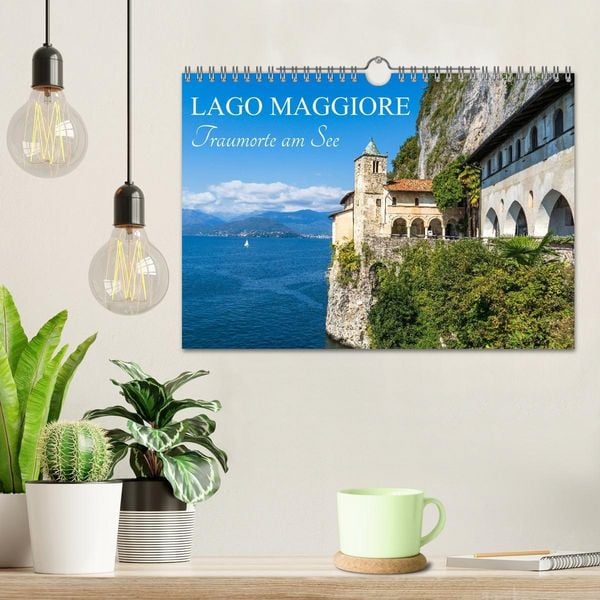 Produktbild: Lago Maggiore - Traumorte am See (Wandkalender 2026 DIN A4 quer), CALVENDO Monatskalender