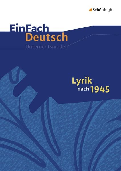 Produktbild: EinFach Deutsch Unterrichtsmodelle