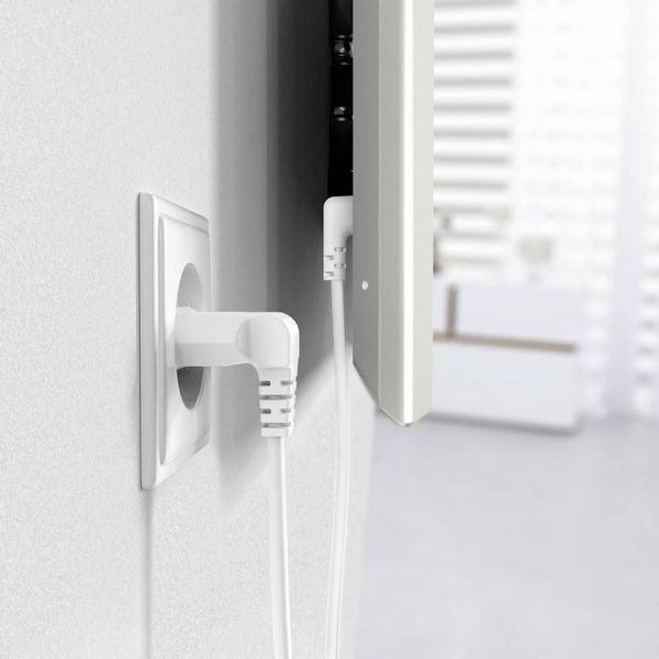 Produktbild: Hama 00221102 Strom Netzkabel Wei&szlig; 5m