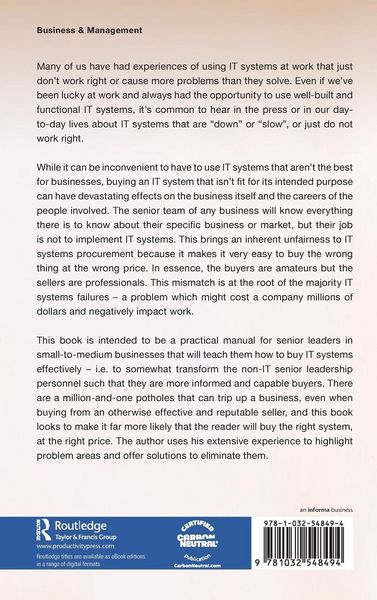 Produktbild: Buying Complex IT Systems
