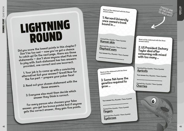 Produktbild: Sounds Fishy Quiz Book