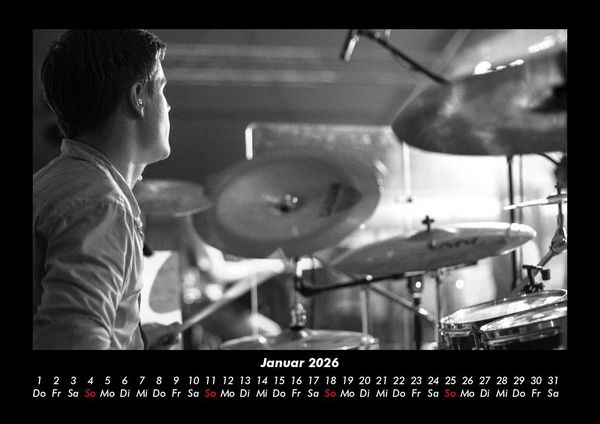 Produktbild: Musik 2026 Fotokalender DIN A3
