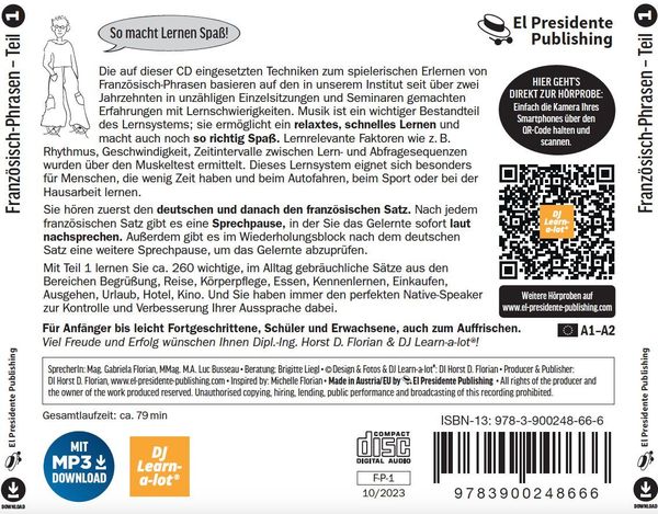 Produktbild: Franz&ouml;sisch Phrasen 01 spielerisch erlernt