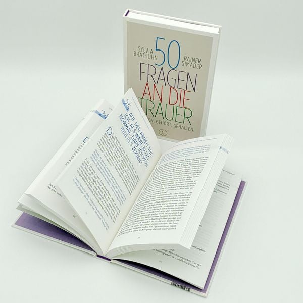 Produktbild: 50 Fragen an die Trauer