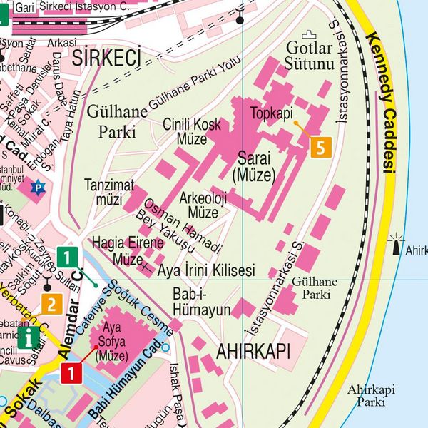 Istanbul, Stadtplan 1:10.000, freytag & berndt