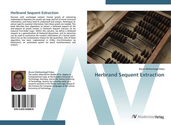 Produktbild: Herbrand Sequent Extraction