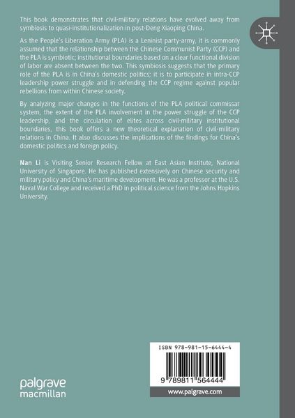 Produktbild: Civil-Military Relations in Post-Deng China