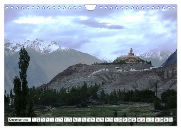 Produktbild: Leh And Ladakh Beautiful Glimpses (Wall Calendar 2026 DIN A4 landscape), CALVENDO 12 Month Wall Calendar