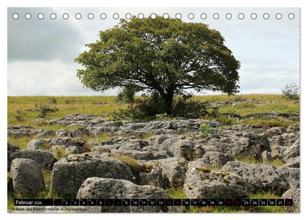Produktbild: Traumhafte Yorkshire Dales (Tischkalender 2026 DIN A5 quer), CALVENDO Monatskalender