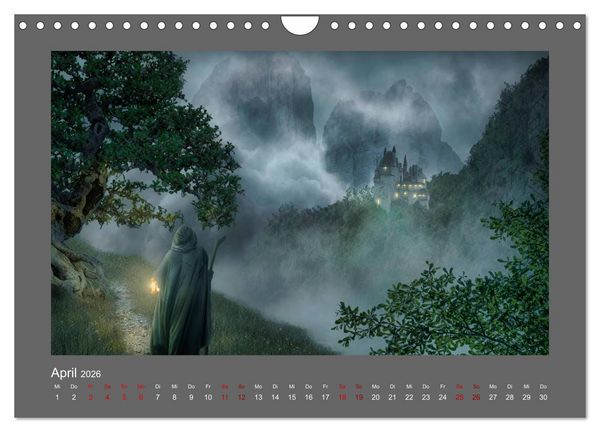 Produktbild: Weg des Zauberers (Wandkalender 2026 DIN A4 quer), CALVENDO Monatskalender