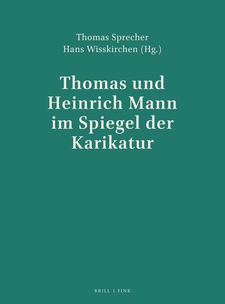 Produktbild: Thomas und Heinrich Mann im Spiegel der Karikatur