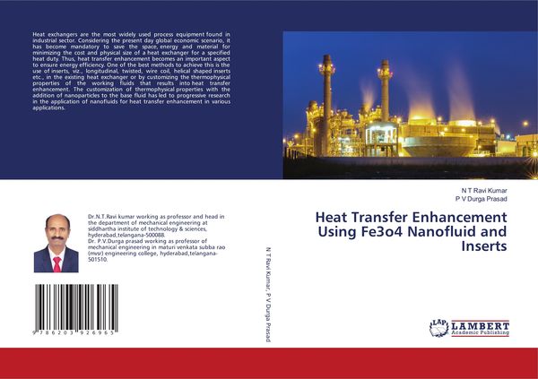 Produktbild: Heat Transfer Enhancement Using Fe3o4 Nanofluid and Inserts