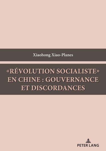 Produktbild: &laquo;R&eacute;volution socialiste&raquo; en Chine : gouvernance et discordances